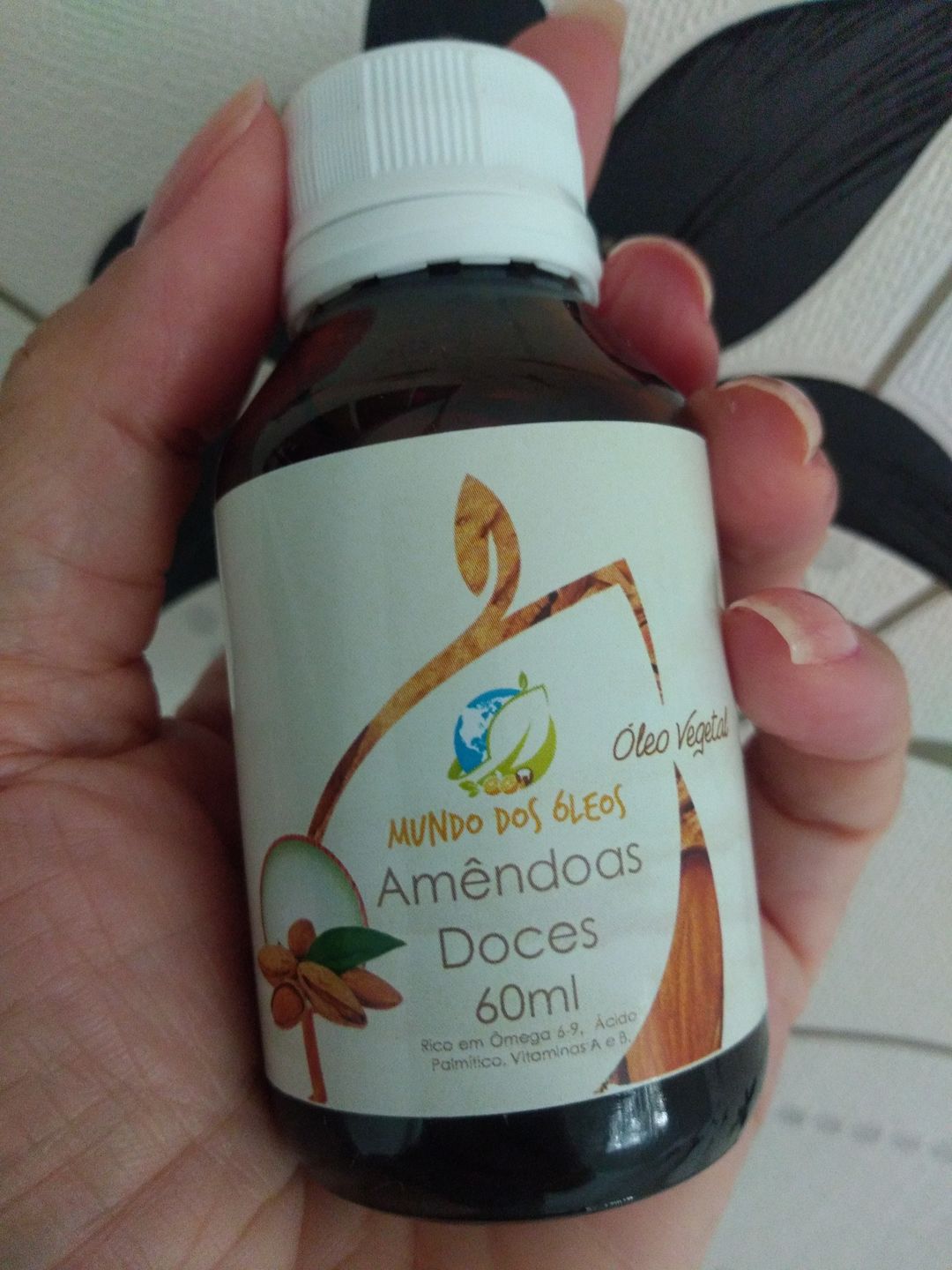 Customer photo review of Óleo de Amendoas Doce