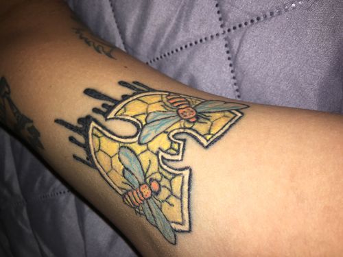 Customer photo review of Signature Tattoo Numbing Cream