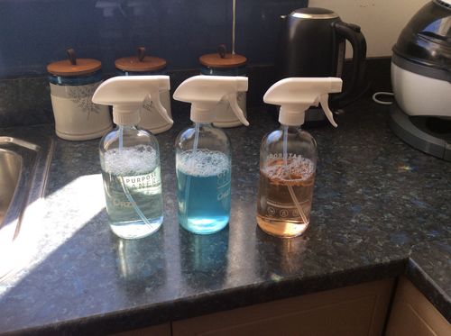 Customer photo review of Dazz Home Cleaning Kit
