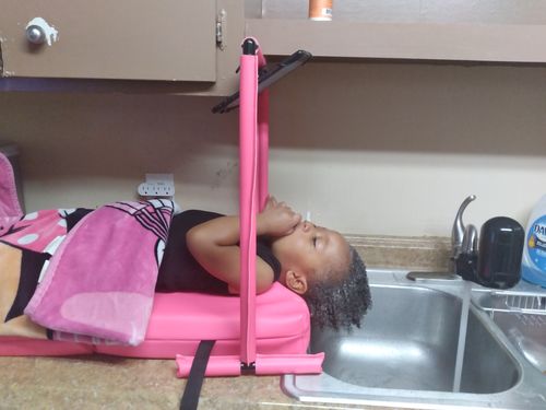 Customer photo review of Shampoo Mat Deluxe