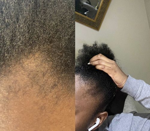 Customer photo review of Inches - Hair & Beard Oil