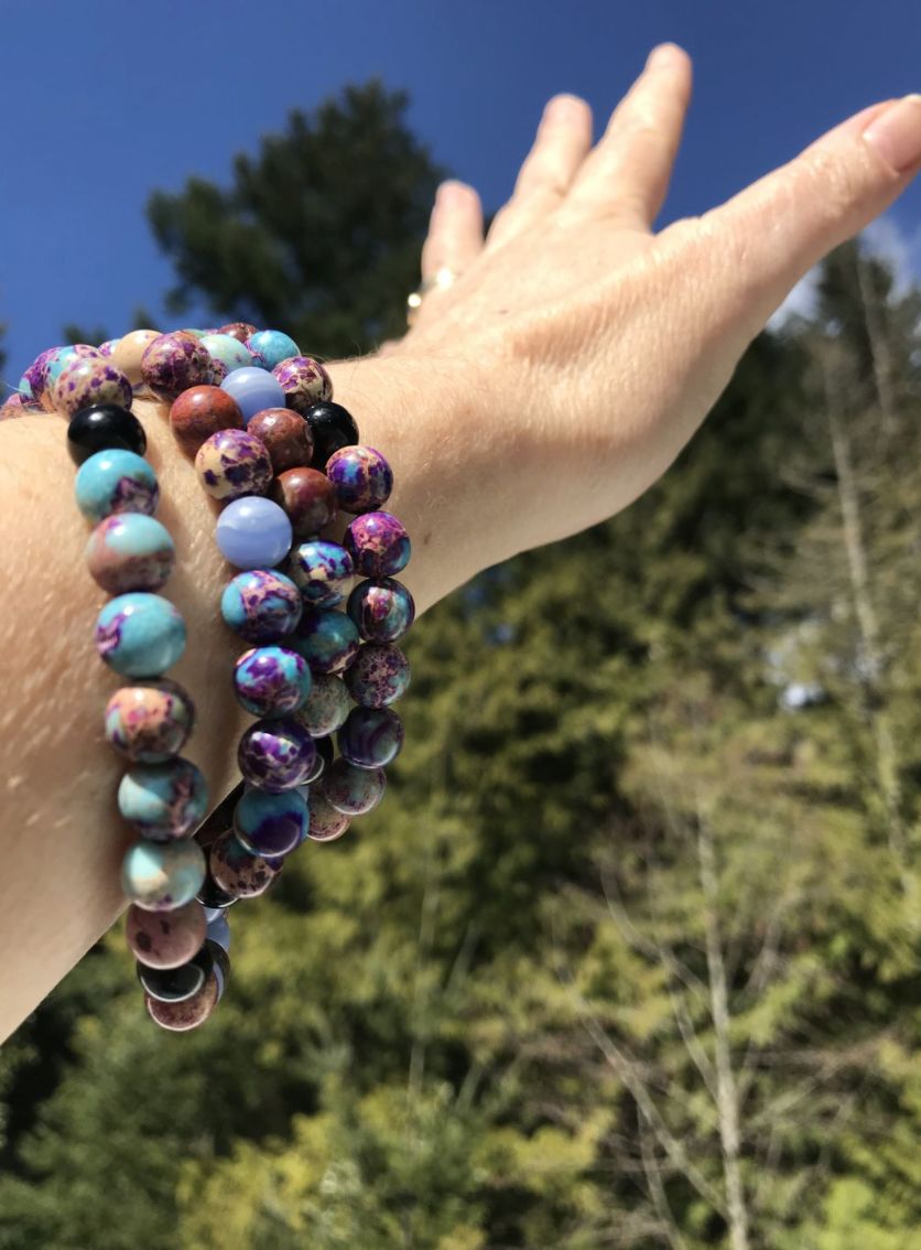 Customer photo review of Lilia Jaspis - Mala Kette