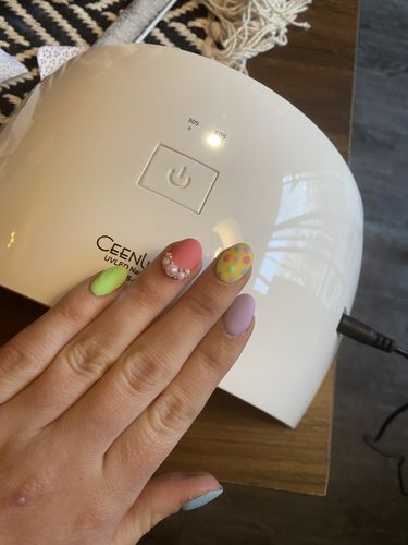 Customer photo review of Bright Ambition Gel Polish Collection