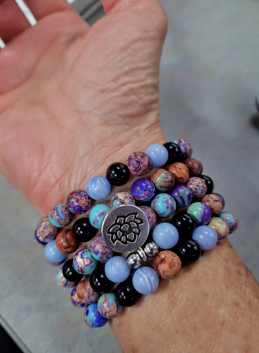 Customer photo review of Lilia Jaspis - Mala Kette