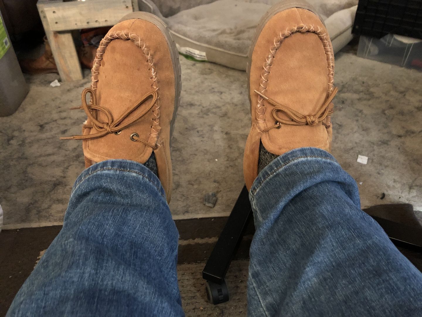Customer photo review of LADIES MOCCASINS