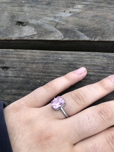 Customer photo review of Pink Princess Ring