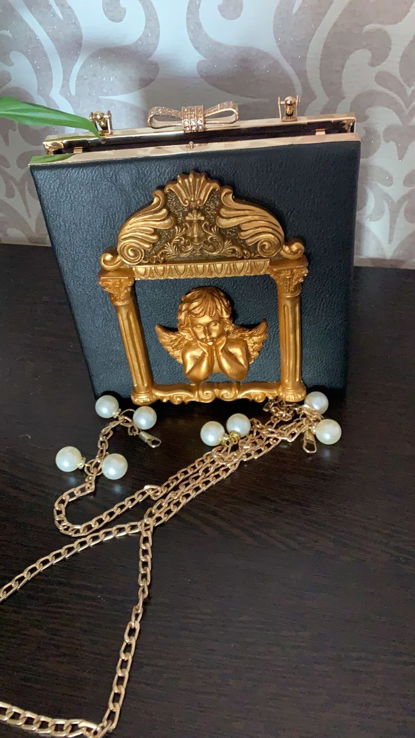 Customer photo review of Renaissance angel inspired bag