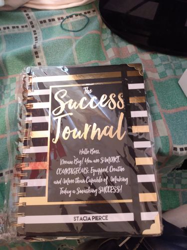Customer photo review of Success Journal: Black Stripes