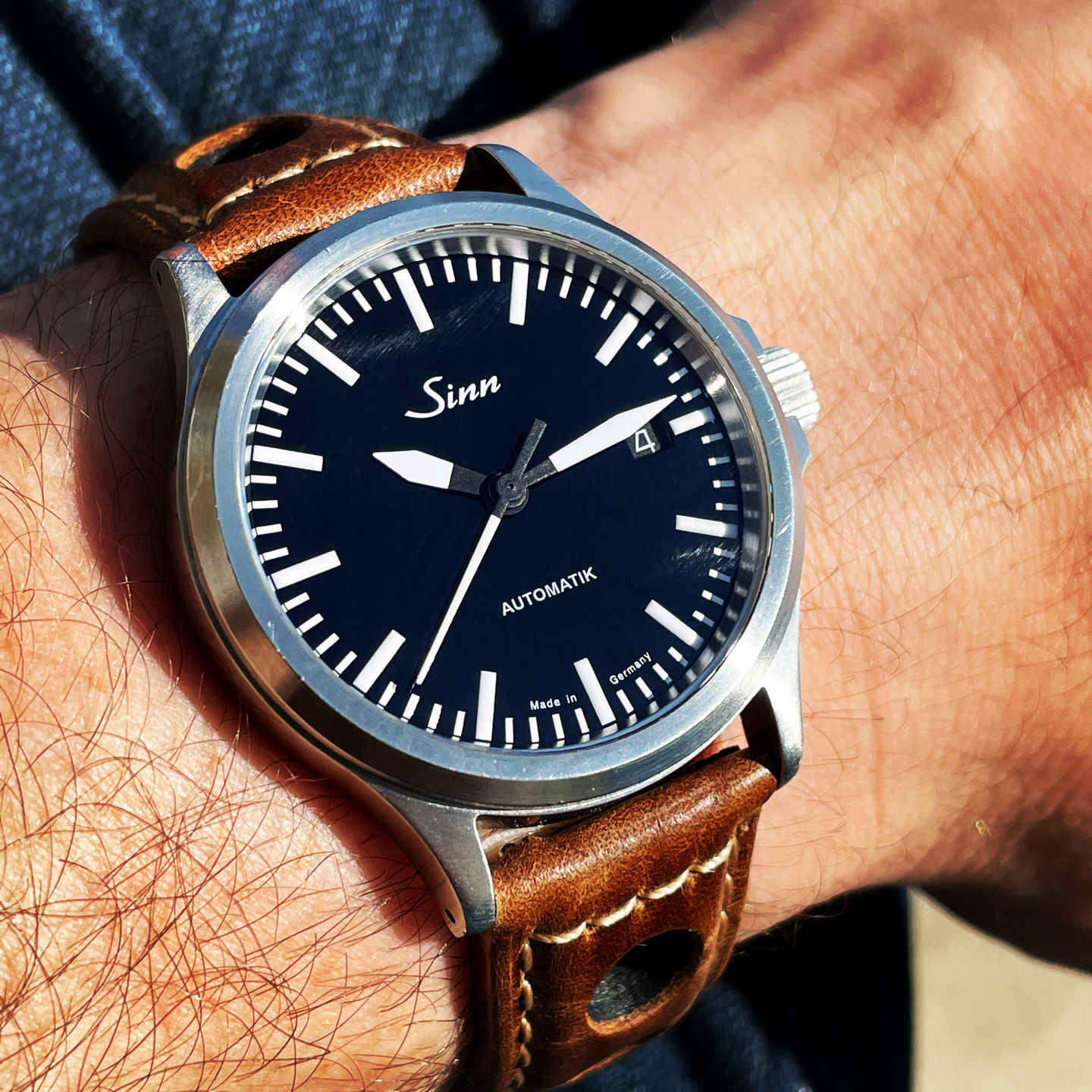 Customer photo review of Leather - Rally Brown