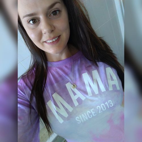 Customer photo review of Mama Tie-Dye T-Shirt (MRK X)
