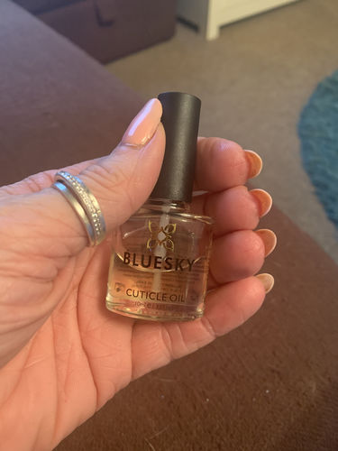 Customer photo review of Bluesky Cuticle Conditioner Oil 10ml
