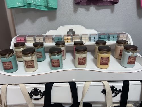 Customer photo review of Wholesale Case of Candles