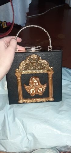 Customer photo review of Renaissance angel inspired bag