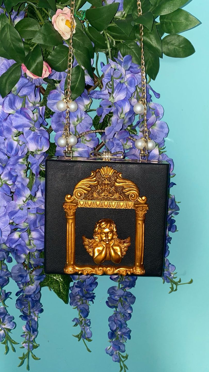 Customer photo review of Renaissance angel inspired bag