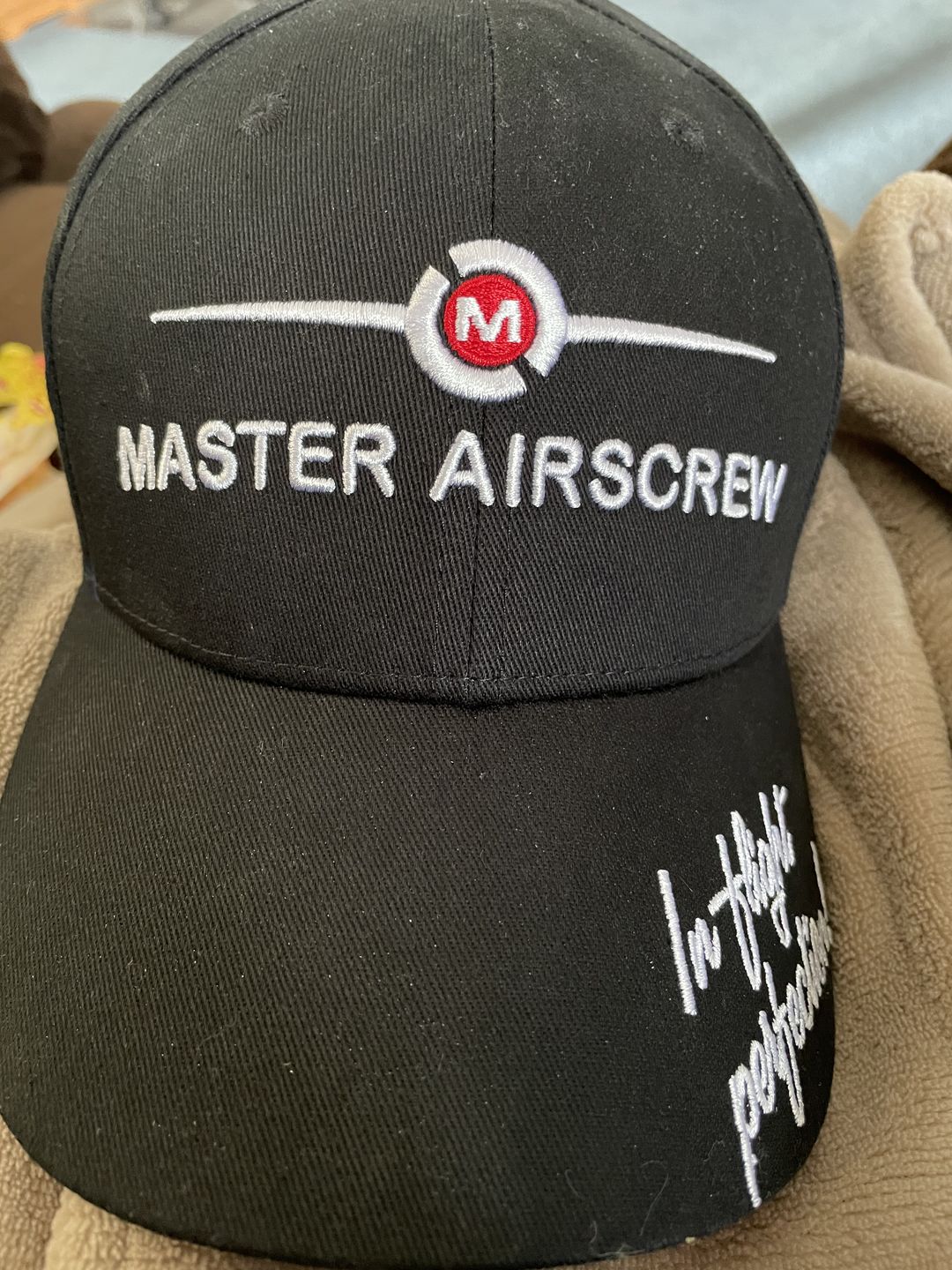 Customer photo review of MAS Baseball Hat Black
