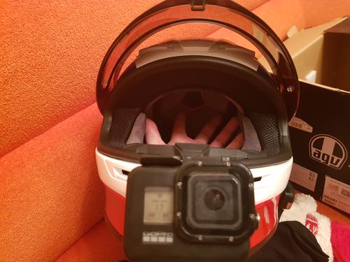 Customer photo review of AGV K6 Camera Mount