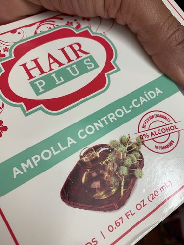 Customer photo review of Ampolla Anti-Caida 6 Unidades