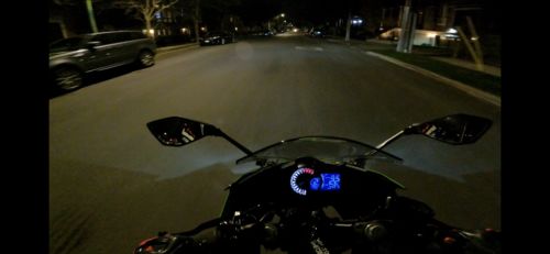 Customer photo review of Shoei RF-1400 Camera Mount