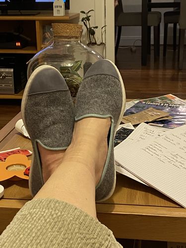 Customer photo review of AW Slippers en préco