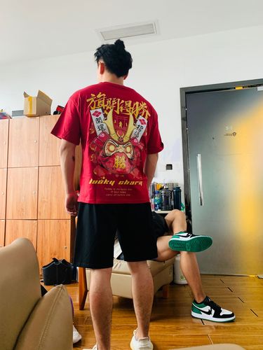 Customer photo review of #MY-qk523# 潮品短袖T恤