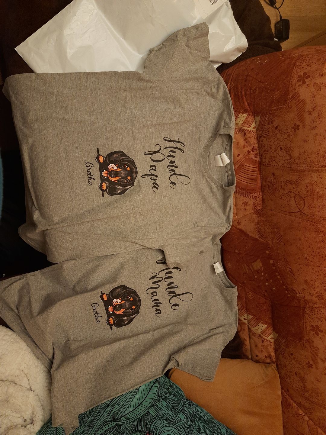 Customer photo review of Haustiereltern - Individuelles T-Shirt