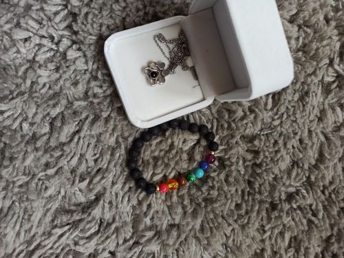 Customer photo review of Pfotenkette mit Wunschfoto