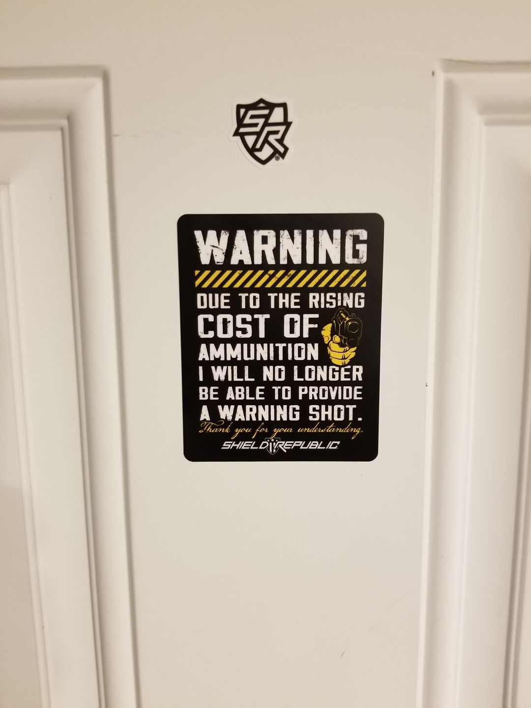 Customer photo review of Warning Shot