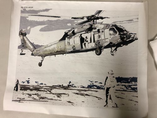 Customer photo review of Custom Paint By Numbers Kit - Upload Your Photo - Brush Set Included