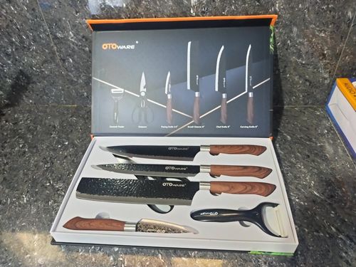 Customer photo review of ASTER 6 PCS KNIFE SET