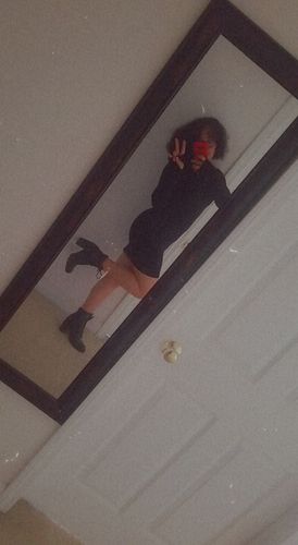 S. W. review of Long Sleeve Zip Up Dress image 1 out of 1