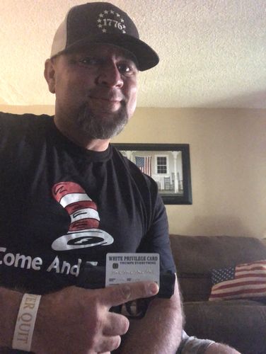 Customer photo review of White Privilege Card