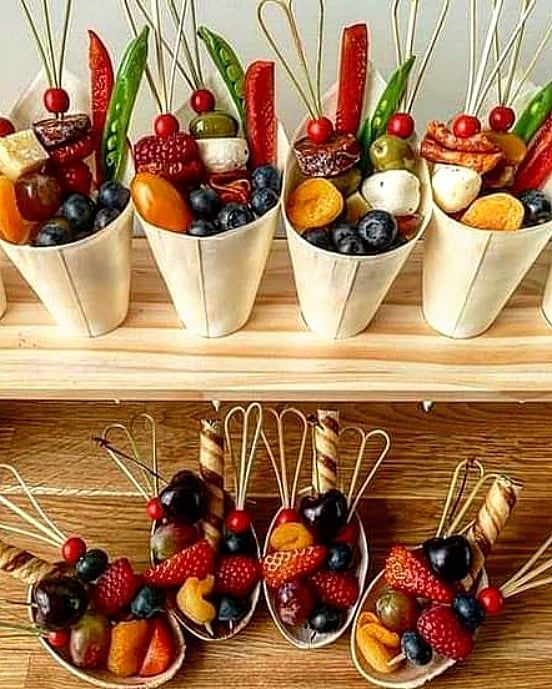 Customer photo review of Bamboo Heart Skewer (12cm) - 100 pieces