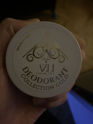 Customer photo review of Déodorant 98% naturel parfumé au Musc blanc