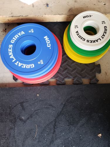 Customer photo review of Fractional Plate set - Rubber coated