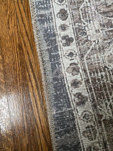 Customer photo review of Distressed Vintage Kendra Ash Area Rug