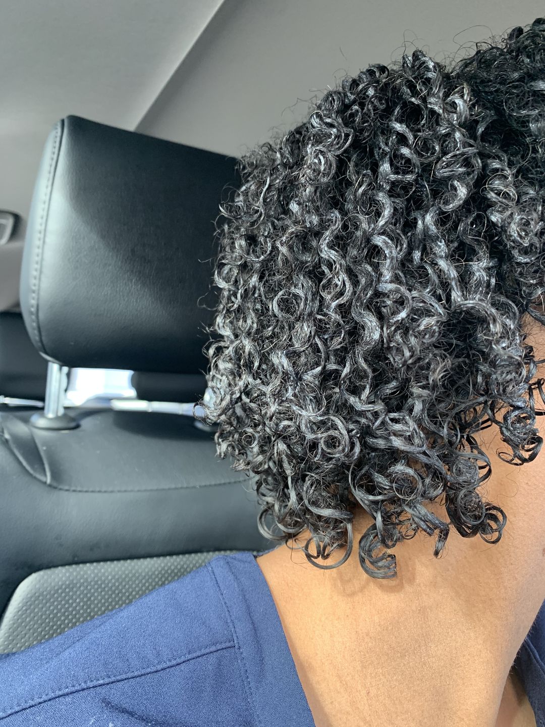 Customer photo review of POLISHED Hair & Scalp Oil