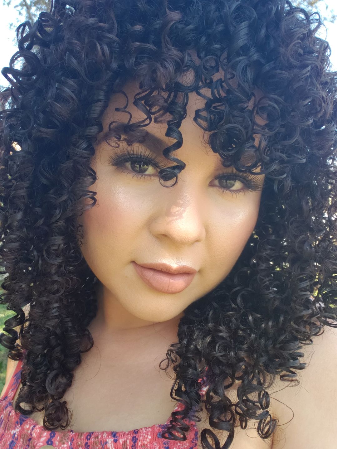 Customer photo review of Mango Dip Detangling Slip