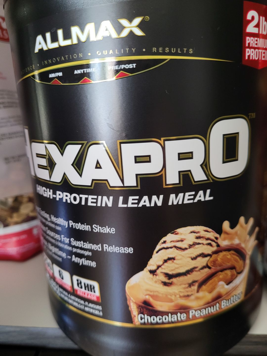 Customer photo review of Allmax - Hexapro 2lb