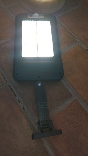 Customer photo review of FAROLA SOLAR 2600 LÚMENES