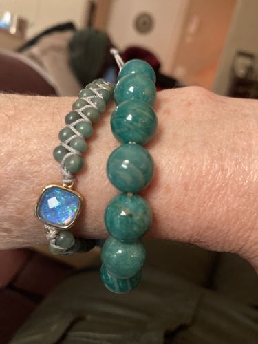 Customer photo review of HEILUNGSARMBAND MIT OPALSTEIN