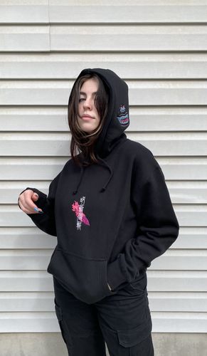 Customer photo review of JJK Black Hoodie