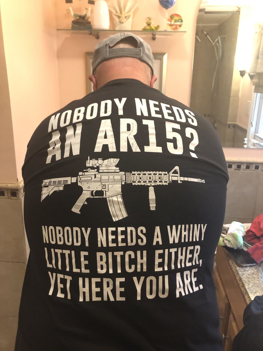 Customer photo review of Nobody Needs An AR15?