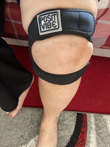 Customer photo review of PositVibe Patella Stabilizer