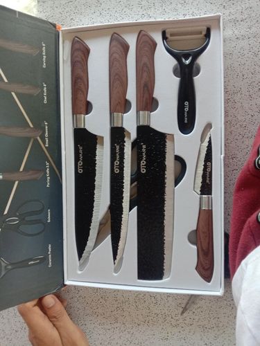 Customer photo review of ASTER 6 PCS KNIFE SET