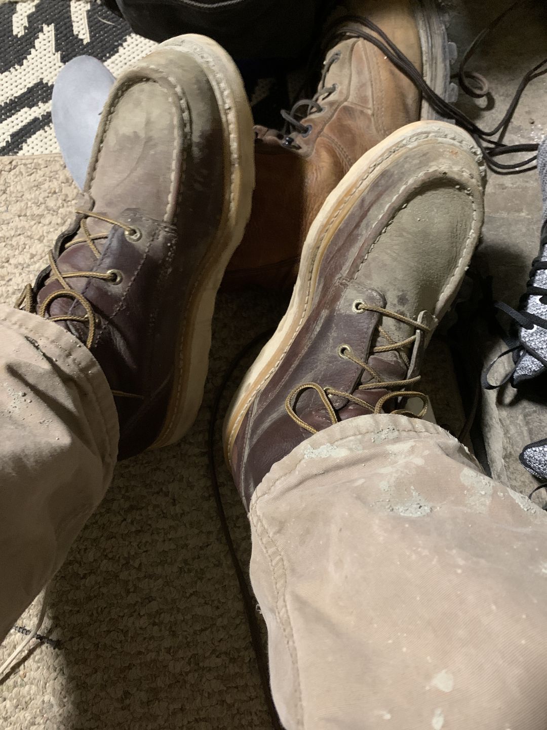 Customer photo review of Irish Setter by Red Wing Men's Ashby Soft Toe 6-inch Lace-Up Boots 83605