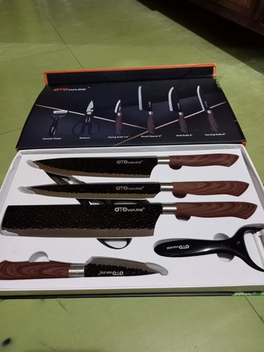 Customer photo review of ASTER 6 PCS KNIFE SET
