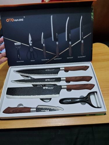 Customer photo review of ASTER 6 PCS KNIFE SET