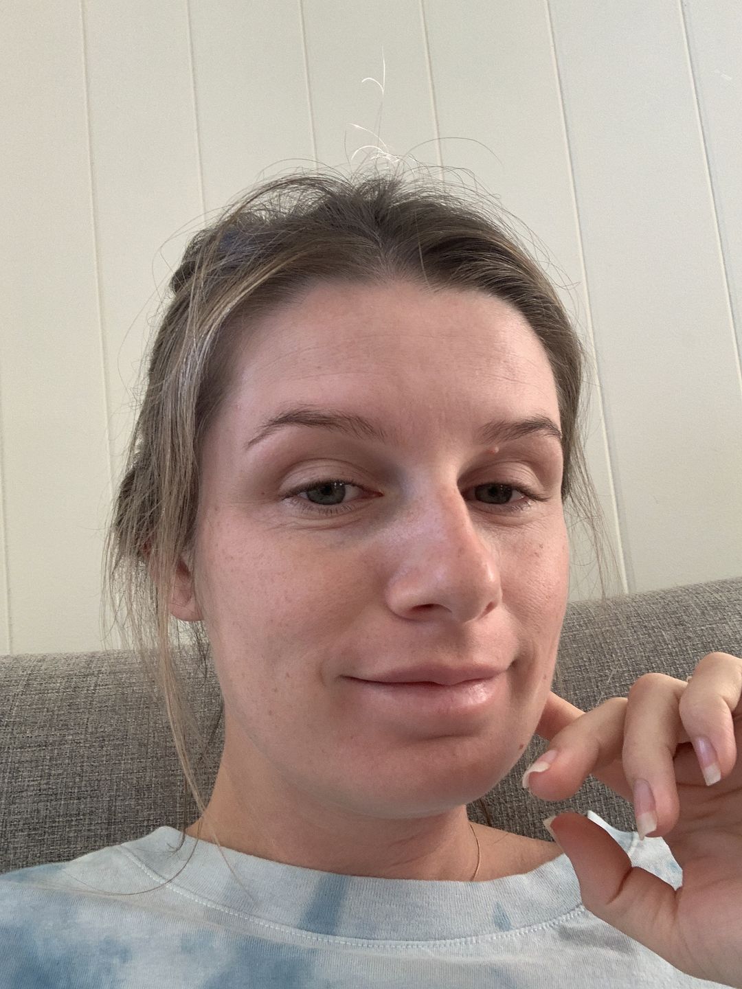 Customer photo review of Rejuvenating Day Cream with SPF