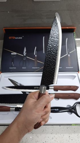 Customer photo review of ASTER 6 PCS KNIFE SET