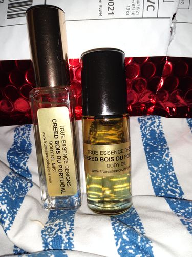 Customer photo review of Creed Bois Du Portugal Type Body Oil - Men